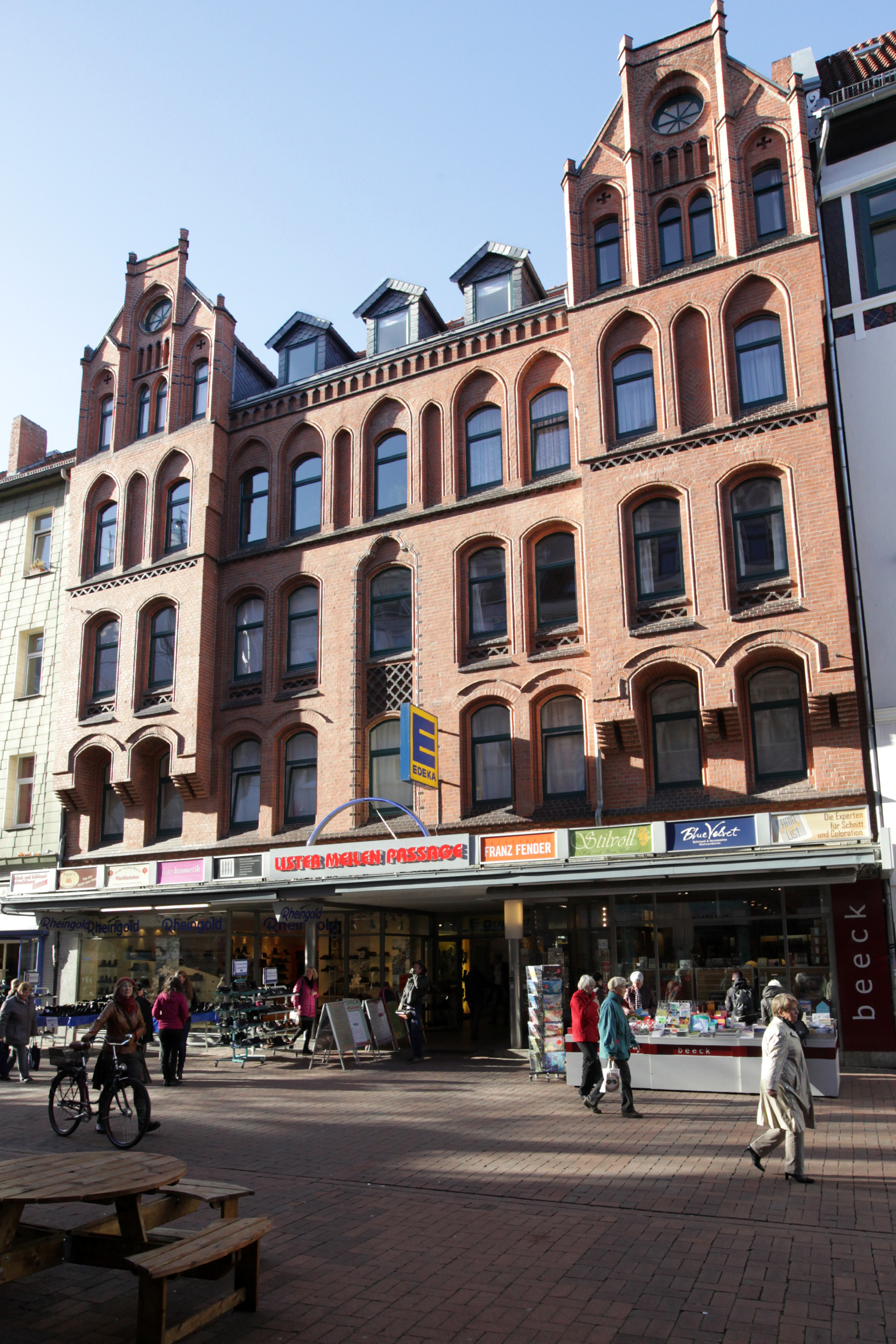 Die Lister Meilen Passage in Hannover
